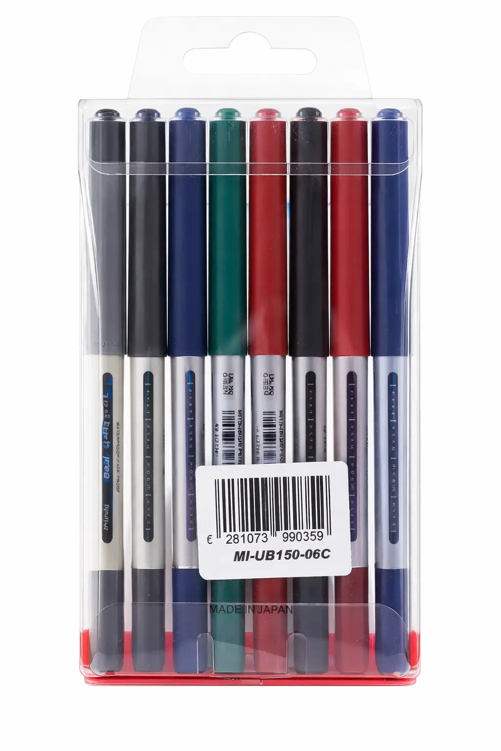 Uni-Ball Pen 0.5 Set Of 6 Color - view 3